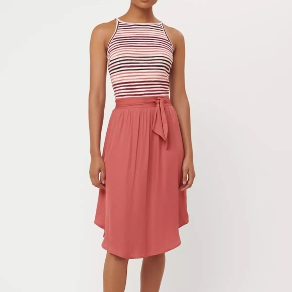 NWOT Loft Mixed Media Dress